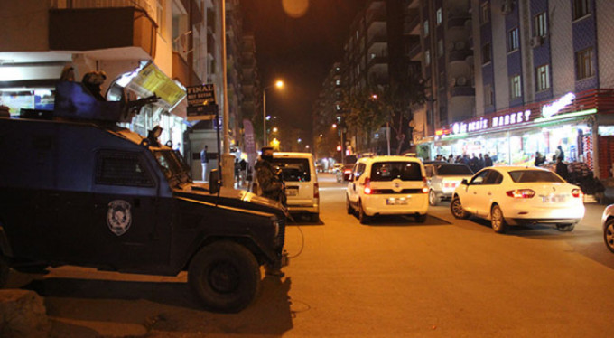 600 polisle hava destekli operasyon