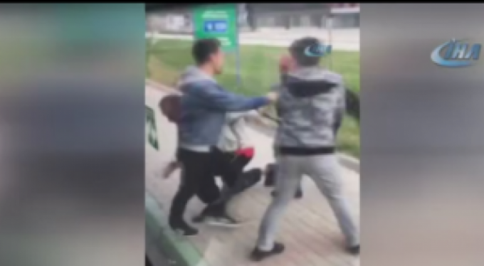 Bursa'da otobüste ortalık karıştı!