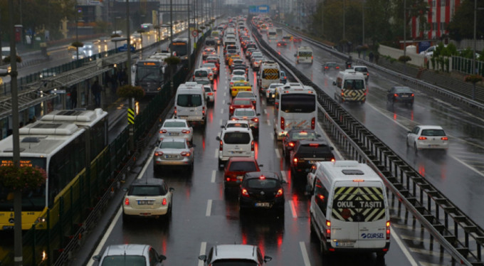 Beklenen yağış başladı!