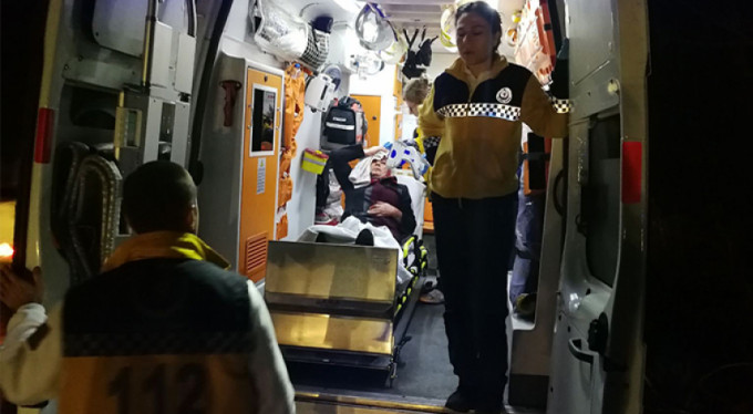 Bursa'da karı - koca hastanelik oldular