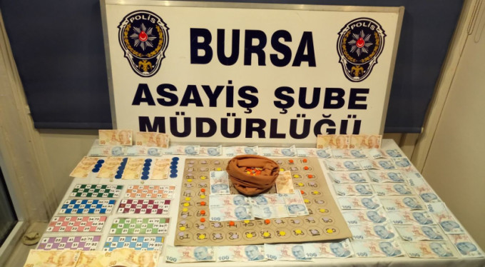 Bursa'da yılbaşı öncesi kumar operasyonu