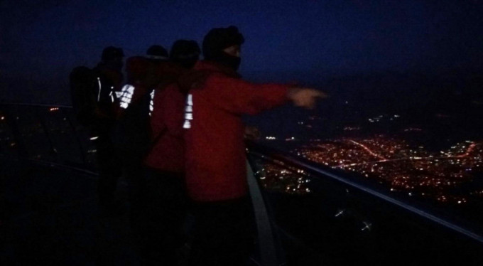 Uludağ'da karanlık gece! Mahsur kaldılar...