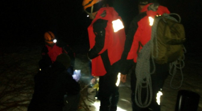 Bursa'da tehlikeli dakikalar! Helikoptere fırtına engeli, donmak üzereler...