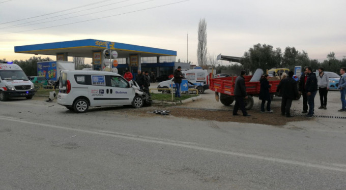 Bursa'daki kaza güvenlik kameralarına böyle yansıdı!