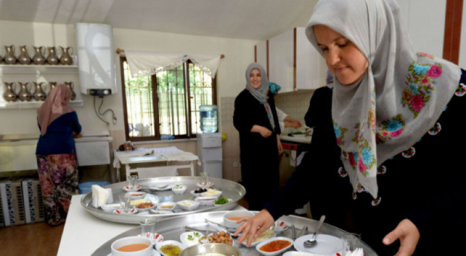 Bursa'da köy kahvaltısının yeni adresi orası