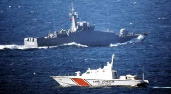 Kardak açıklarında sıcak temas!