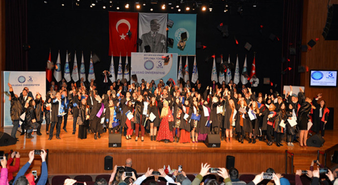 Bursa'da diploma heyecanı