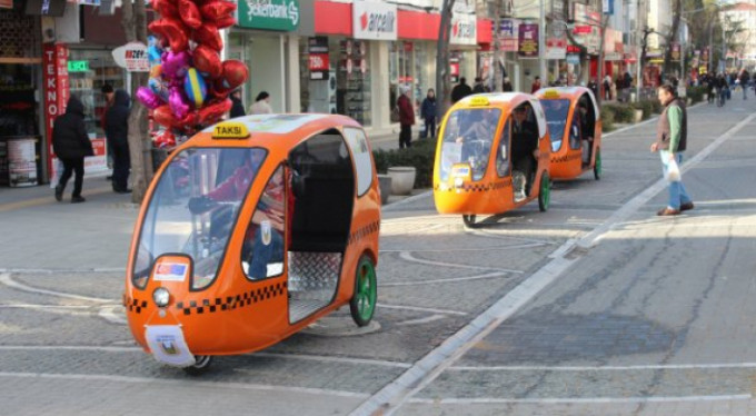 Bisiklet taksi Türkiye'de