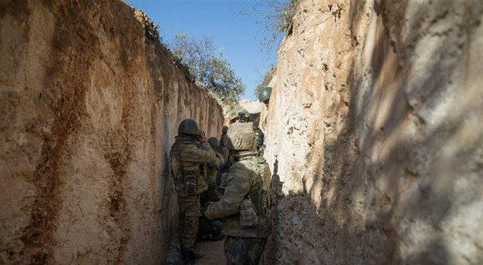 İşte Burseya Dağı'ndaki tünel ve hendeklerin görüntüleri!
