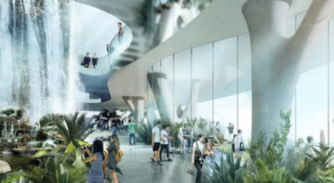 Gökdelenin ortasında orman inşa edilecek!