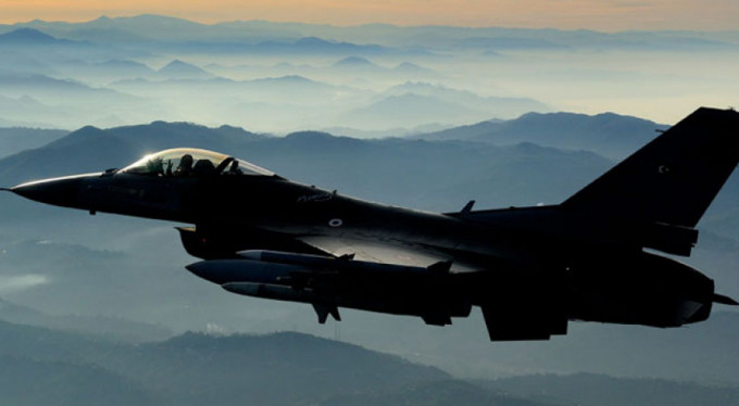 F-16'lar peş peşe havalandı!