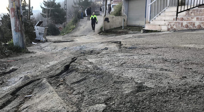 Bursa'da heyelan faciası! İşte korkunç fotoğraflar...