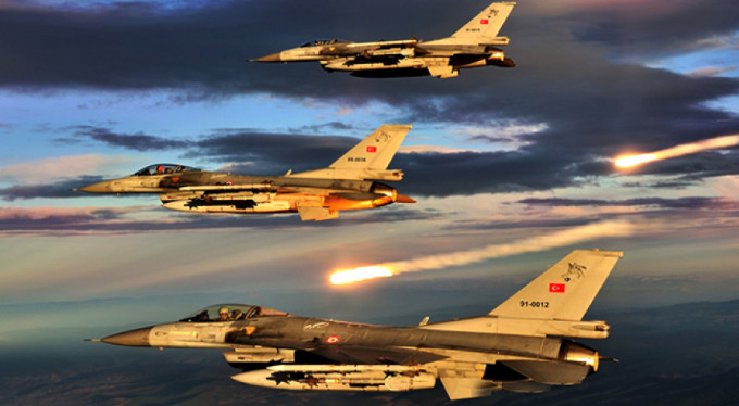 Jetler bomba yağdırdı!