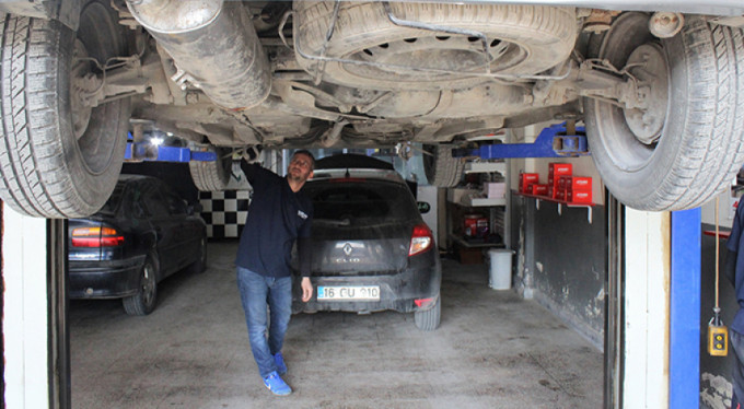 Bursa'daki tamirciden örnek davranış! TSK'ya...