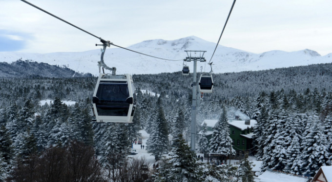 Teleferiğe şiddetli rüzgar engeli devam ediyor!