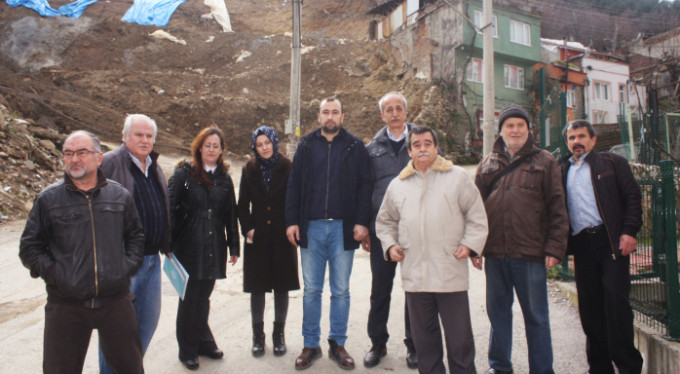 Bursa'da heyelan mağdurları kesin çözüm bekliyor!