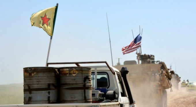 ABD konvoyu ile PYD'ye yardım!