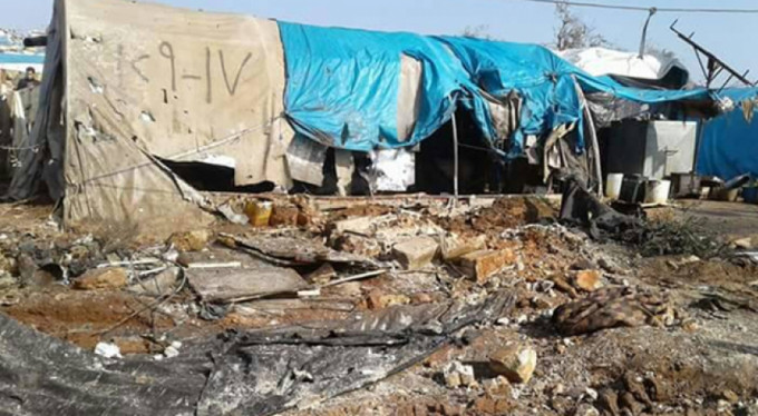 Teröristler mülteci kampına saldırdı!