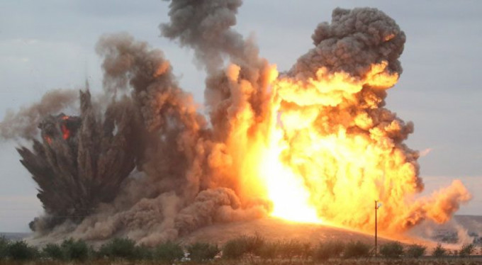 Düşen helikopterin ardından bölge bombardımana alındı!