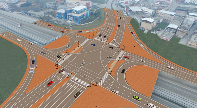 Bursa'da o kavşakta sorun çözülüyor!