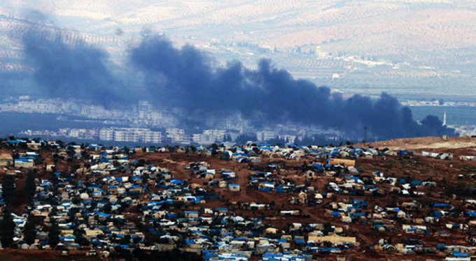 Cinderes'i dumanlar kapladı!