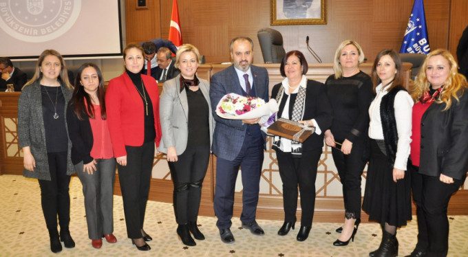 Başkan Aktaş'tan kadın girişimcilere destek