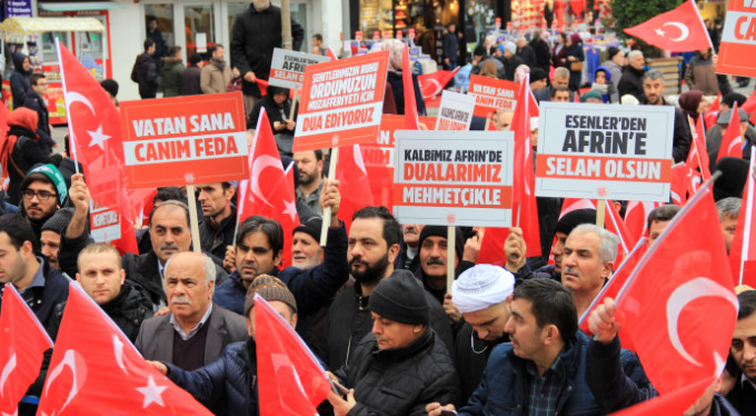 Binlerce kişi Mehmetçik için dua etti