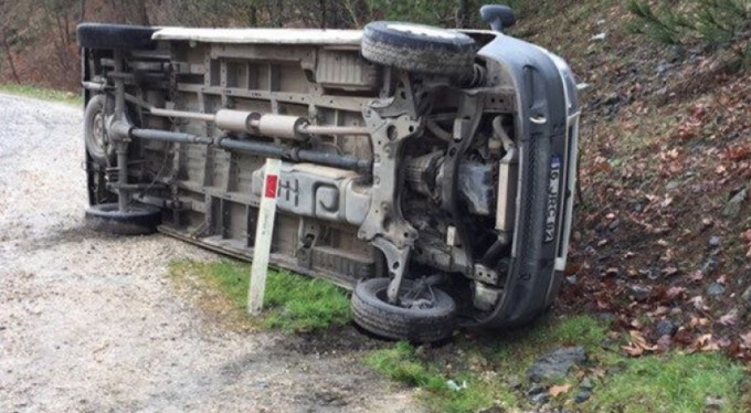 Bursa'da korkutan kaza!