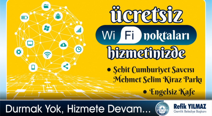 Bursa'da ücretsiz internet!