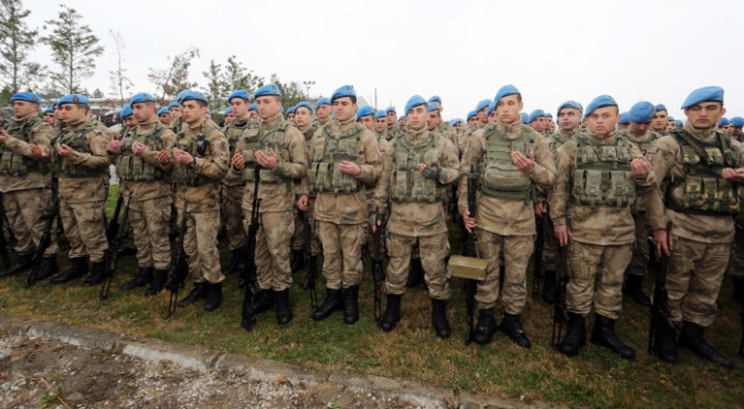 JÖH taburu Afrin'e dualarla uğurlandı