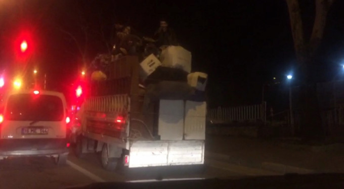 Bursa'da pes artık dedirten görüntüler!