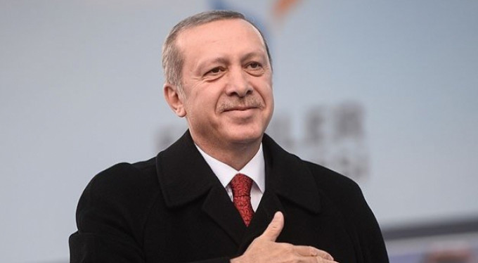 Erdoğan'a 'doğum günü' sürprizi