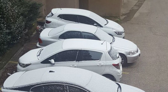 Şaka değil gerçek! Bursa'da  kar yağışı başladı!