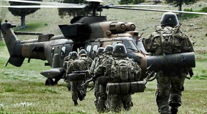 Özel birliklerden Afrin hazırlığı