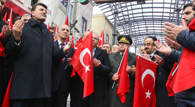 Bursa, Mehmetçik için dua etti