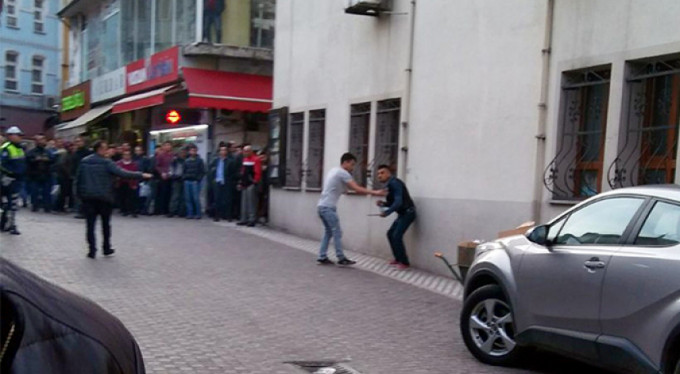 Dehşet anları kamerada!