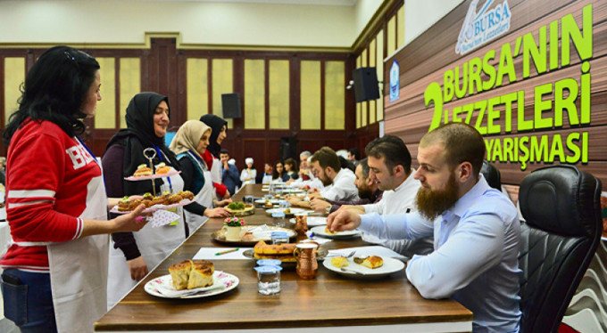 Bursa'nın lezzetleri yarıştı
