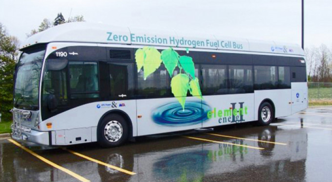 Hidrojenle çalışan otobüs!