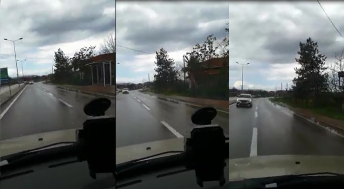 Bursa'da 2. ters şerit vakası! Faciadan dönüldü...