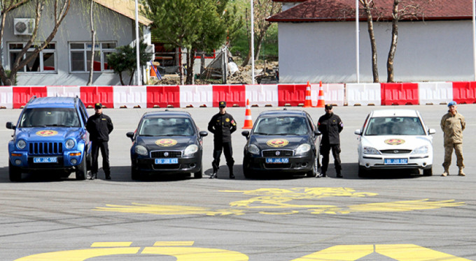 Formula 1 pilotu değil Türk jandarması