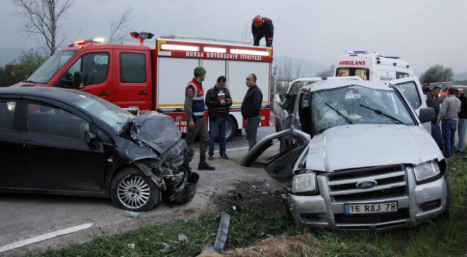 Bursa'da kahreden kaza! 1 ölü 7 yaralı