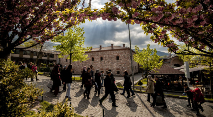 Bursa'nın baharı fotoğraflara yansıyor