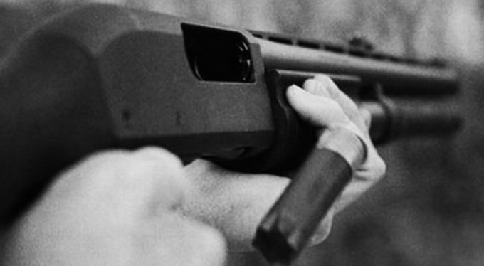 Pompalı tüfek dehşeti!