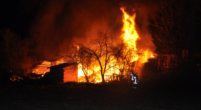 Bursa'da korkutan yangın!