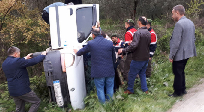 Bursa'da korkutan kaza! 1 yaralı