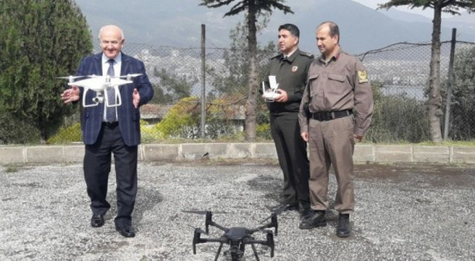 Gemlik'te huzur droneler ile sağlanacak