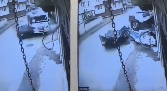 Bursa'da korkutan kaza!