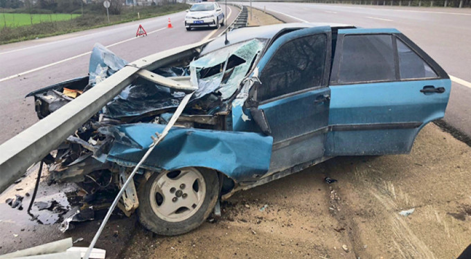 Bu otomobilden sağ çıktı