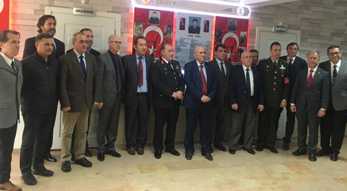 Bursa şehidini unutmadı