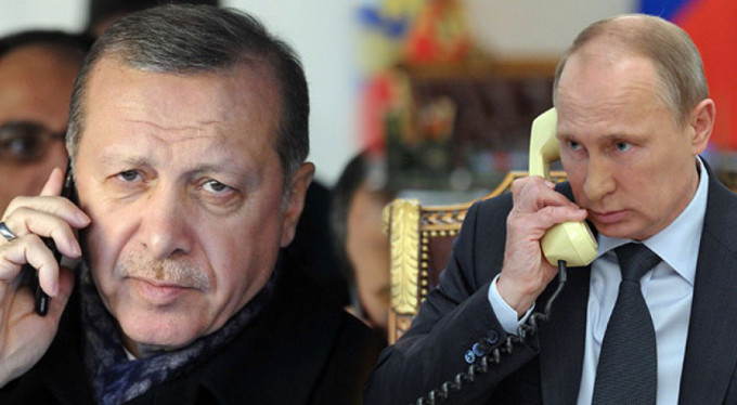 Erdoğan, Putin ile görüştü